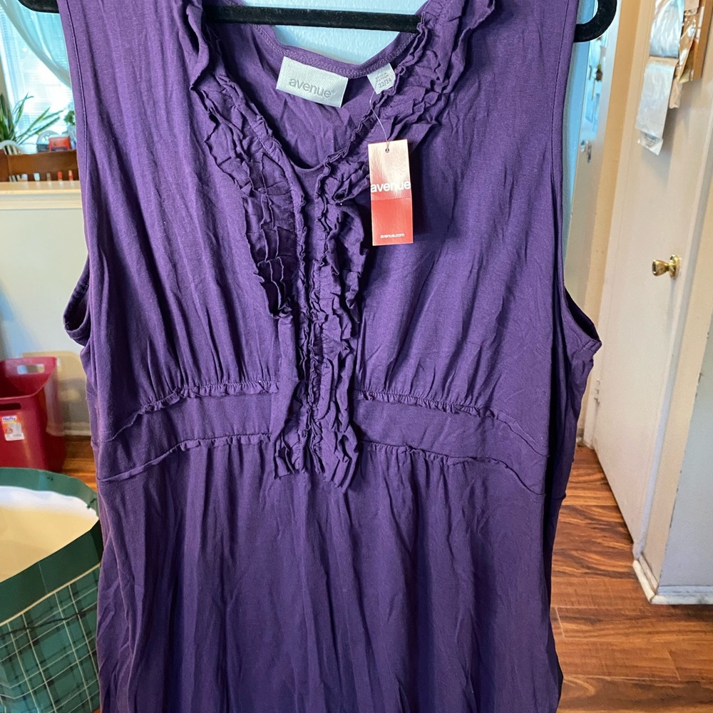 NWT avenue Purple Dress Size 22/24
